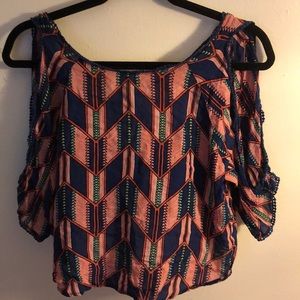 Crop Top with Open Back Size S